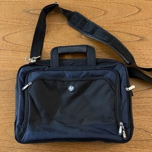 HP Navy and Black Laptop Bag